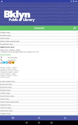Brooklyn Public Library android App screenshot 0